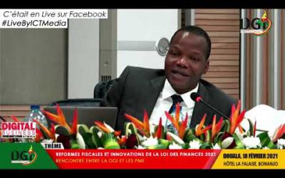Modeste MOPA FATOING [DGI] explique aux PME comment obtenir son attestation de retenue à la source [🔴Live streaming By ICT Media]