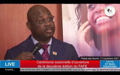 Barnabé LEKAMA : Entreprendre pour la femme africaine c’est comme sauter du 18e étage sans parachute [🔴Live streaming By ICT Media]