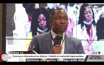 Herve Ayissi : célérité et conformité réglementaire dans le Commerce International selon AFRILAND [🔴Live streaming By ICT Media]