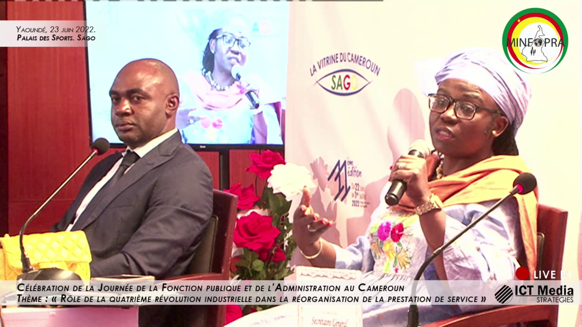 Pr Nadine MACHIKOU NGAMENI : « Le service public doit réenchanter les Camerounais » [🔴Live streaming By ICT Media]