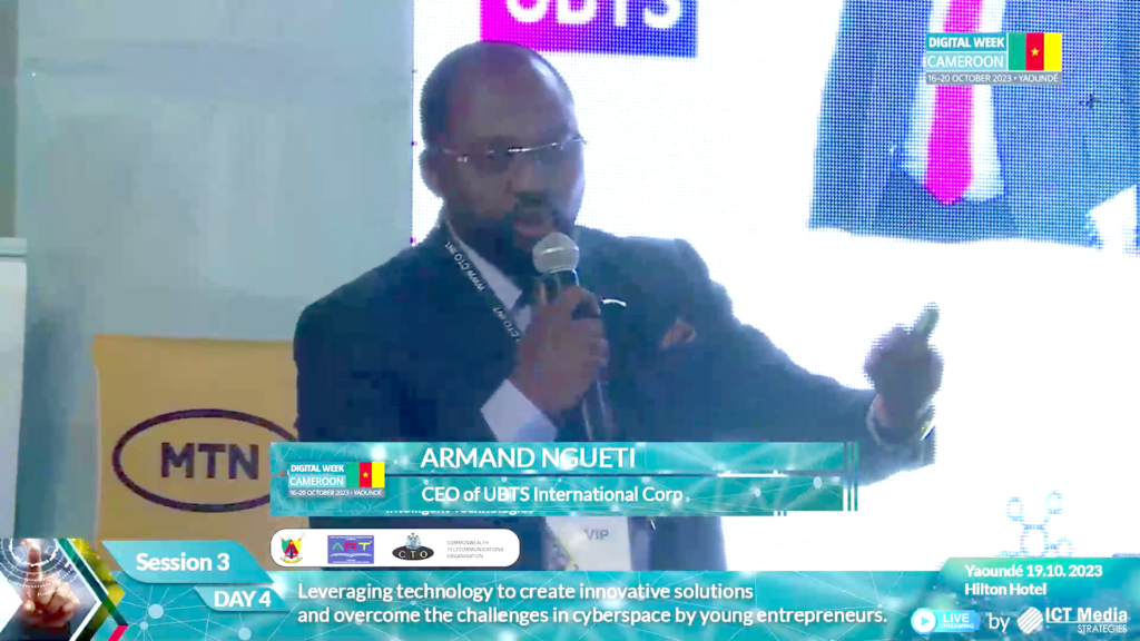 Armand Gaétan NGUETI [UBTS]: “We have built a framework that protects the Wi-Fi network”