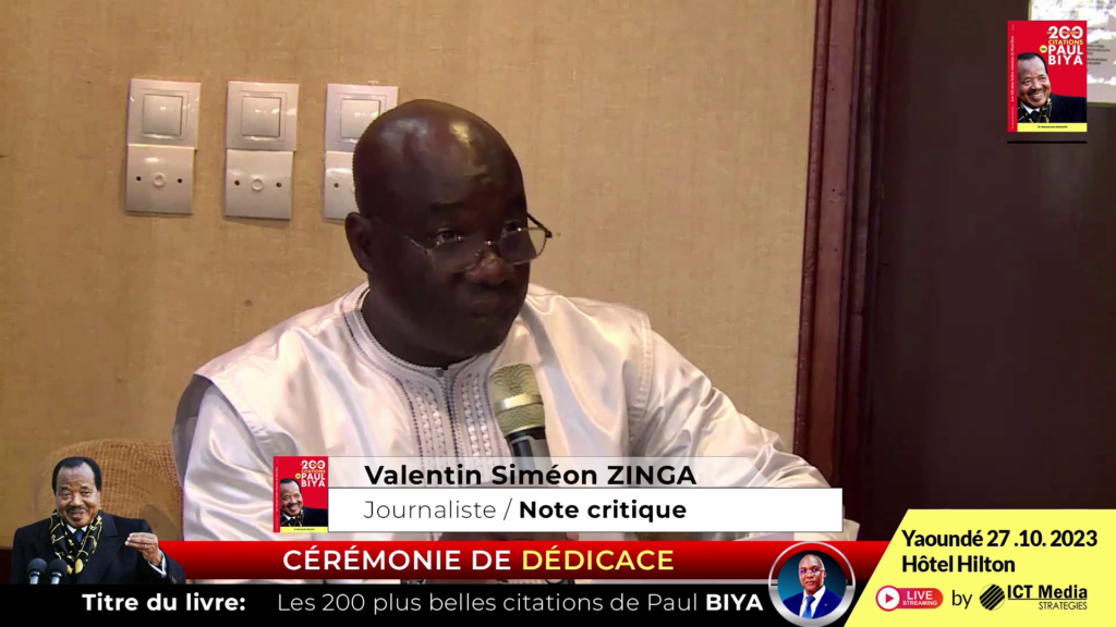 Valentin Siméon ZINGA et le Dr Manaouda Malachie