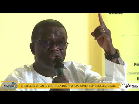 Le Pr Leka Essomba décrypte le processus de création et de propagation des FakeNews au Cameroun [🔴Live streaming By ICT Media]