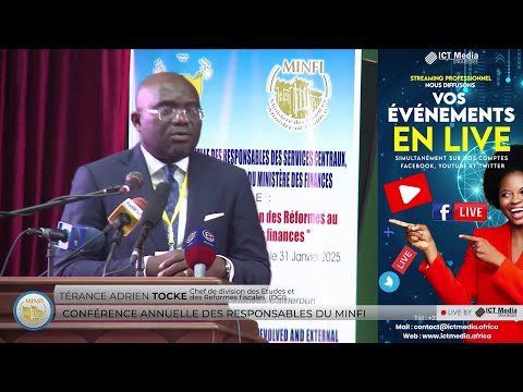 Fiscalité Locale : 95 milliards de F.CFA attendus au Cameroun en 2025, selon Adrien TOCKE [🔴Live streaming By ICT Media]