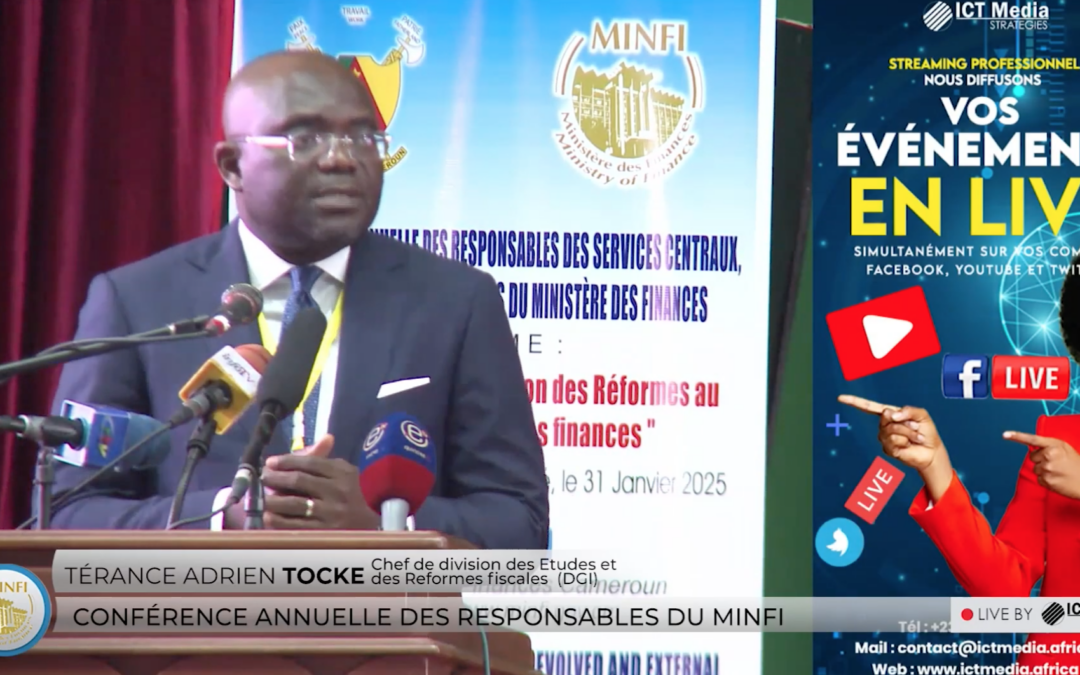 Fiscalité locale au Cameroun : Adrien TOCKE présente les nouvelles réformes et un objectif de 95 milliards F.CFA en 2025 [Vidéo]