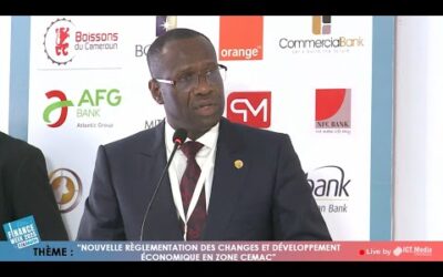 Communication inaugurale d’Yvon SANA BANGUI sur la nouvelle réglementation des changes en zone CEMAC [🔴Live streaming By ICT Media]