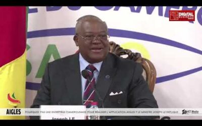Joseph LE : « Aucune entreprise camerounaise n’a été capable de réaliser l’application AIGLES » [🔴Live streaming By ICT Media]
