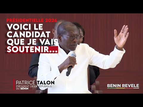 Patrice Talon : « Je ferai campagne pour mon successeur, même s’il me déteste » [🔴Live streaming By ICT Media]
