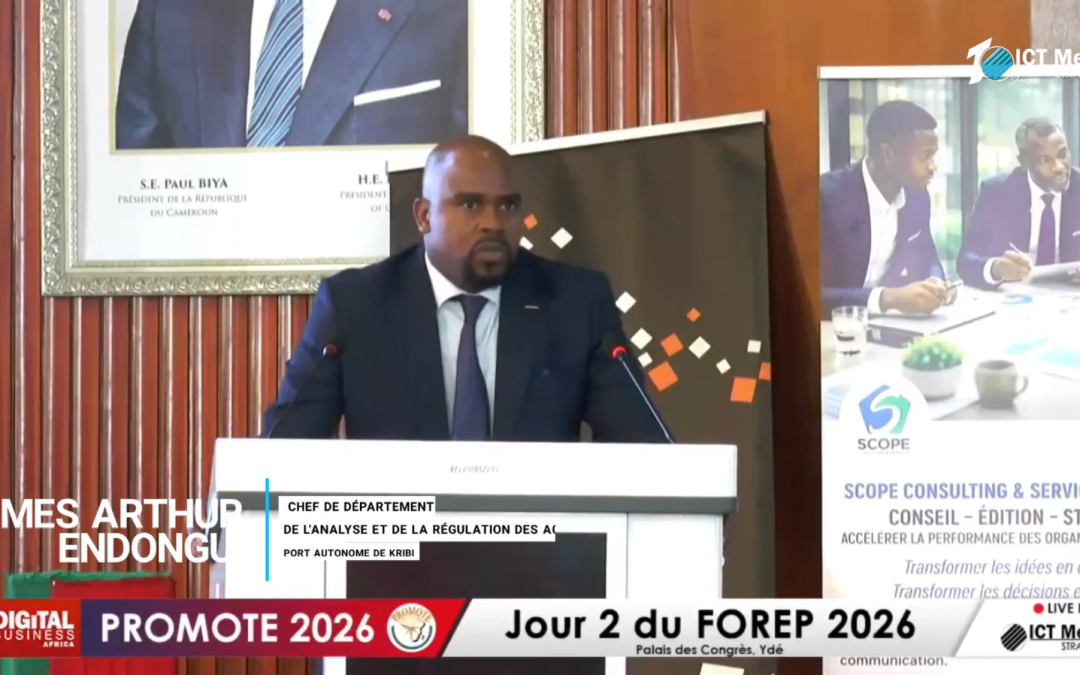 James Arthur Endongue : « Les ports de Kribi et Douala ne s’opposent pas, ils se complètent. »